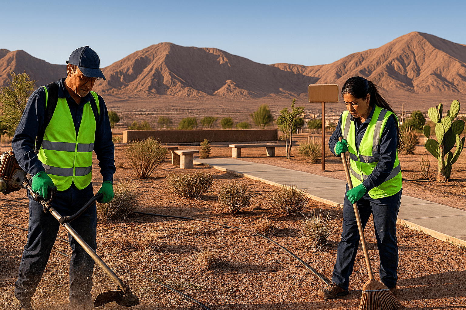 Mantenimietno de parques